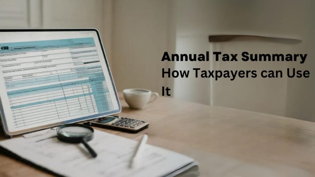 Annual Tax summary